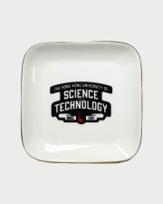 HKUST New Typography Ceramic Plate